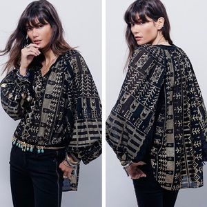 Free People Palacio Blouse